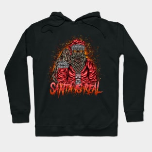 Santa Is Real Hoodie